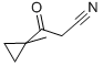 3-(1-METHYL-CYCLOPROPYL)-3-OXO-PROPIONITRILE Struktur