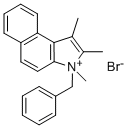 1,2,3-三甲基-3-苄基-3H-苯并吲哚溴盐,884863-08-5,结构式
