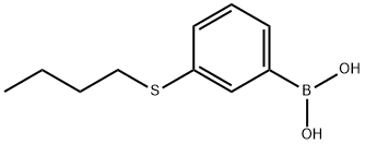 3-Butylthiophenylboronic acid Structure