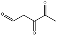 Pentanal, 3,4-dioxo- (9CI) Structure