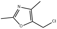 5-(CHLOROMETHYL)-2,4-DIMETHYLOXAZOLE Structure