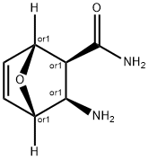 DIEXO-3-AMINO-7-OXA-BICYCLO[2.2.1]HEPT-5-ENE-2-CARBOXYLIC ACID AMIDE Structure