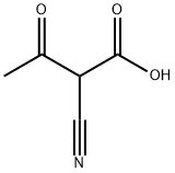 Acetoacetic acid, 2-cyano- (7CI) Structure