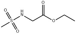 2-(甲基磺酰基氨基)乙酸乙酯,88512-39-4,结构式