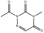 1,2,4-Triazine-3,5(2H,4H)-dione, 2-acetyl-4-methyl- (9CI)|