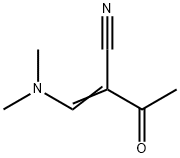 2-[1-DIMETHYLAMINO-METH-(E)-YLIDENE]-3-OXO-BUTYRONITRILE Struktur