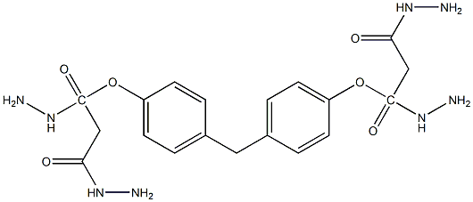 3,3'-[methylenebis(4,1-phenyleneoxy)]dipropionodihydrazide,88515-86-0,结构式