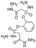 3,3'-[1,2-フェニレンビス(オキシ)]ビスプロパン酸ジヒドラジド 化学構造式