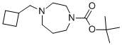 1-Boc-4-(cyclobutylmethyl)-1,4-diazepane,885266-92-2,结构式
