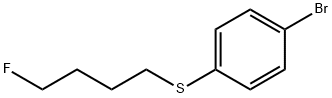 1-Bromo-4-(4-fluoro-butylsulfanyl)-benzene|