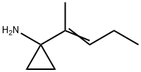 (E)-1-(Pent-2-en-2-yl)cyclopropanamine,885268-25-7,结构式