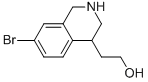 2-(7-Bromo-1,2,3,4-tetrahydroisoquinolin-4-yl)ethanol Struktur