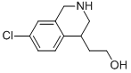 2-(7-Chloro-1,2,3,4-tetrahydroisoquinolin-4-yl)ethanol Struktur