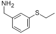 (3-(Ethylthio)phenyl)methanamine Struktur