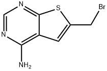 6-(Bromomethyl)thieno[2,3-d]pyrimidin-4-amine Structure