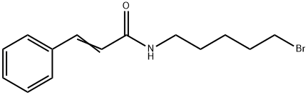 N-(5-BROMO-PENTYL)-3-PHENYL-ACRYLAMIDE Structure