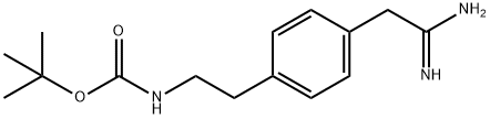 2-[4-(2-N-BOC-아미노-에틸)-페닐]-아세트아미딘