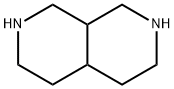 十氢-2,7-萘啶, 885270-20-2, 结构式