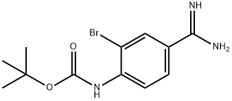 885270-21-3 (2-溴-4-脒基苯基)氨基甲酸叔丁酯