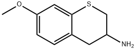 7-甲氧基硫代色满-3-胺,885270-56-4,结构式