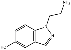 1-(2-Amino-ethyl)-1H-indazol-5-ol,885270-94-0,结构式