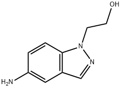 2-(5-Amino-1H-indazol-1-yl)ethanol Structure