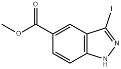 3-IODO-1H-INDAZOLE-5-CARBOXYLIC ACID METHYL ESTER