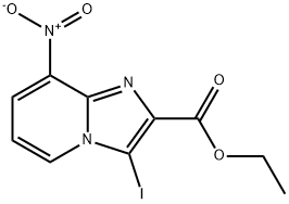 3-아이오도-8-니트로-이미다조[1,2-A]피리딘-2-카복실산에틸에스테르