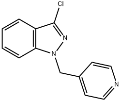 3-CHLORO-1-PYRIDIN-4-YLMETHYL-1H-INDAZOLE