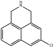 5-CHLORO-2,3-DIHYDRO-1H-BENZO[DE]ISOQUINOLINE,885272-14-0,结构式