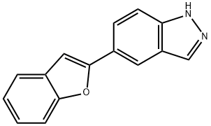 5-BENZOFURAN-2-YL-1H-INDAZOLE|5-(苯并呋喃-2-基)-1H-吲唑