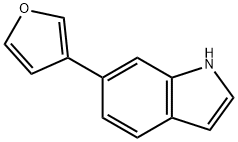 6-FURAN-3-YL-1H-INDOLE Struktur