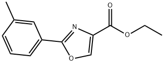 2-M-TOLYL-OXAZOLE-4-CARBOXYLIC ACID ETHYL ESTER|2-间甲苯噁唑-4-羧酸乙酯
