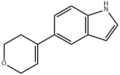 5-(3,6-二氢-2H-吡喃-4-基)-1H-吲哚,885273-24-5,结构式