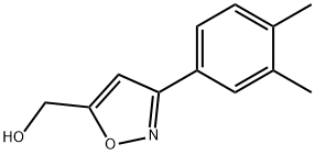 5-异噻唑甲醇,3-(3,4-二甲基苯基)-,885273-70-1,结构式