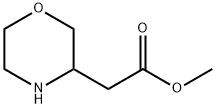 吗啉-3-乙酸甲酯,885273-89-2,结构式