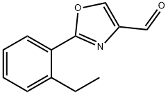 2-(2-ETHYL-PHENYL)-OXAZOLE-4-CARBALDEHYDE Structure