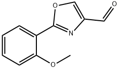 2-(2-METHOXY-PHENYL)-OXAZOLE-4-CARBALDEHYDE Struktur