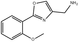 2-(2-METHOXY-PHENYL)-OXAZOL-4-YL-METHYLAMINE Structure