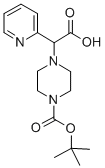 2-(4-BOC-PIPERAZINYL)-2-(2-PYRIDINYL)ACETIC ACID Structure