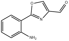 2-(2-AMINO-PHENYL)-OXAZOLE-4-CARBALDEHYDE 化学構造式