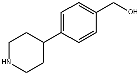 (4-(哌啶-4-基)苯基)甲醇, 885274-59-9, 结构式