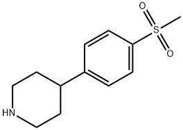 4-(4-METHANESULFONYL-PHENYL)-PIPERIDINE Structure