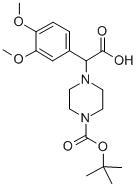 885274-66-8 2-(4-BOC-哌嗪)-2-(3,4-二甲氧基苯基)乙酸