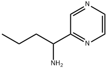 1-PYRAZIN-2-YL-BUTYLAMINE 化学構造式
