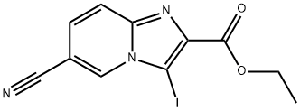 6-시아노-3-요오도-이미다조[1,2-A]피리딘-2-카르복실산에틸에스테르