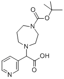 1-BOC-4-(CARBOXY-PYRIDIN-3-YL-METHYL)-[1,4]DIAZEPANE,885275-68-3,结构式