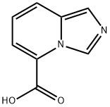 咪唑[1,5-A]吡啶-5-羧酸 结构式