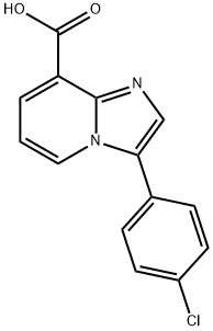 3-(4-클로로-페닐)-이미다조[1,2-A]피리딘-8-카르복실산