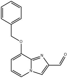 8-BENZYLOXY-IMIDAZO[1,2-A]PYRIDINE-2-CARBALDEHYDE Structure
